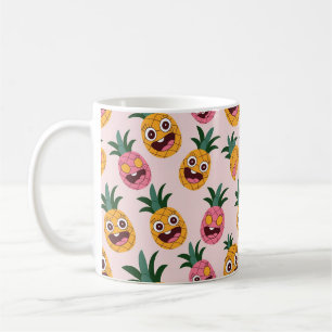 Caneca De Café Celebre seu amor pelos abacaxis