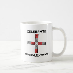 Caneca De Café Celebre Vários Momentos (Momento de Quadrupolo)