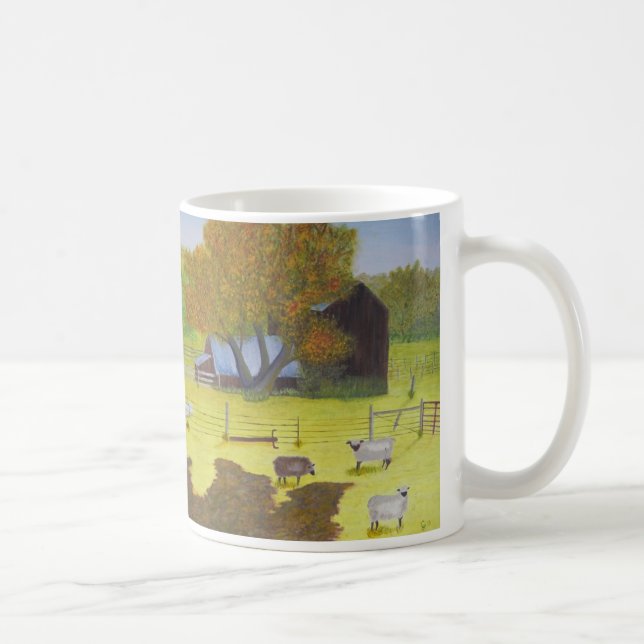 Caneca De Café Celeiro & carneiros de Waterford (Direita)