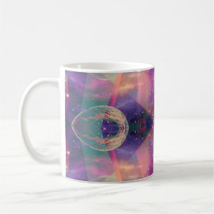 Caneca De Café Celestial Kaleidoscopic Dreams
