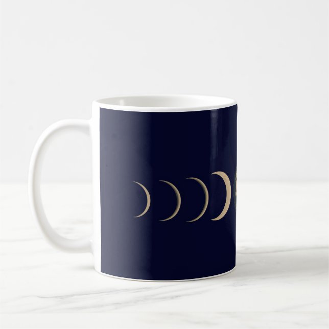 Caneca De Café Celestial moon phase (Esquerda)