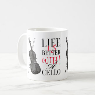 Caneca De Café Cello cita Mug