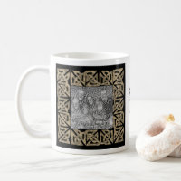 Celtic Knops Foto Personalizada Sepia