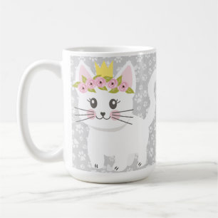 CANECA DE CAFÉ CÉLULAS DE CINZAS DE PAPAS DE GATO E DE GATO