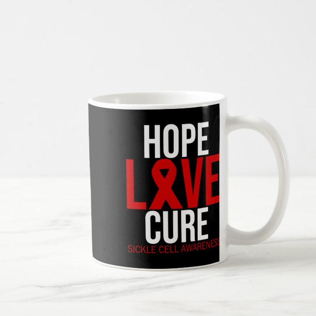 Caneca De Café Células Falsiformes Esperança Amor Curva Raposa (Direita)