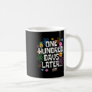 Caneca De Café Cem Dias Depois Aluno de 100 Dias de Escola