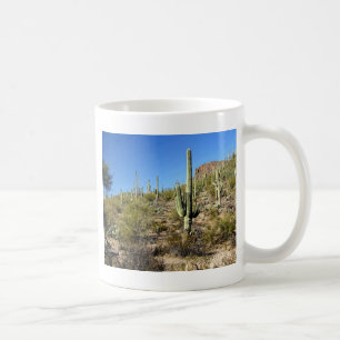 Caneca De Café Cena 03 do deserto de Sonoran