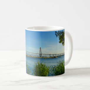 Caneca De Café Cena Arthur Ravenel Bridge Coffee Mug