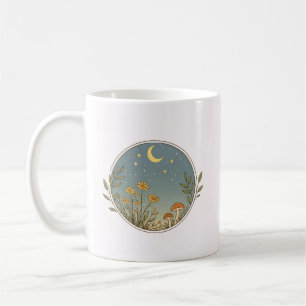 Caneca De Café Cena da Flor Silvestre Celestial