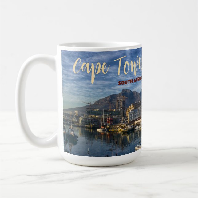 Caneca De Café Cena de Copa do Cabo Café Souvenir Mug Cup (Esquerda)