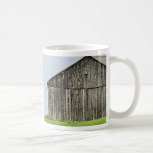 Caneca De Café Cena de Nave com Trator Fechado