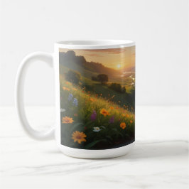 Caneca De Café Cena de Quedas de Água de Mug