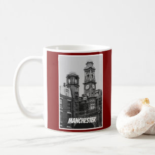 Caneca De Café Cenário urbano vintage de Manchester Inglaterra 20