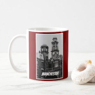 Caneca De Café Cenário urbano vintage de Manchester Inglaterra 20