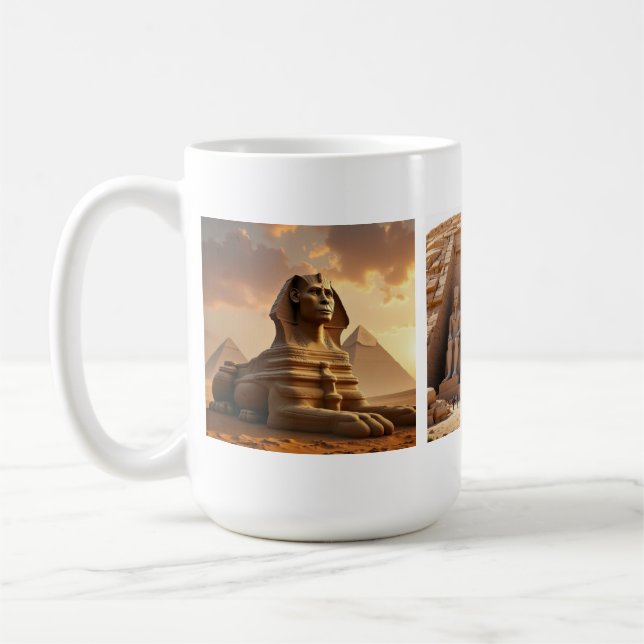 Caneca De Café Cenas do Antigo Egito (Esquerda)