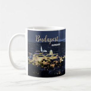 Caneca de café cênica de Budapeste, Hungria, xícar