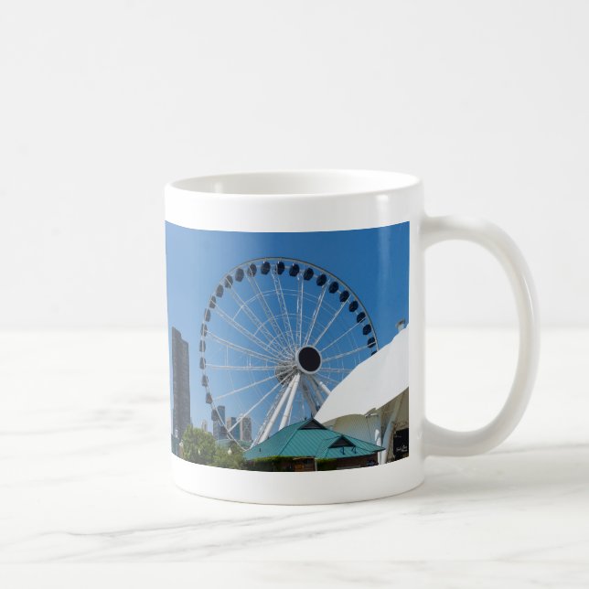 Caneca De Café Centenário Ferris Wheel Coffee Mug (Direita)
