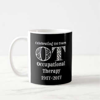 Caneca De Café Centennial da terapia ocupacional OT 100 anos