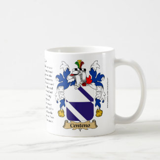 Caneca De Café Centeno, a origem, o significado e a crista