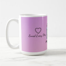 Centered Photo Tribute Mug