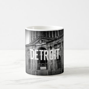 Caneca de café central da estação de Detroit
