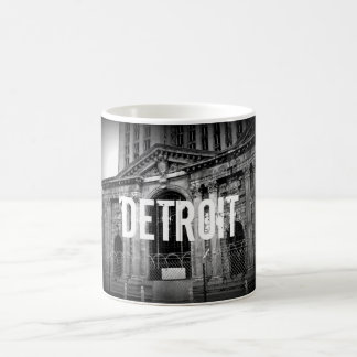 Caneca de café central da estação de Detroit