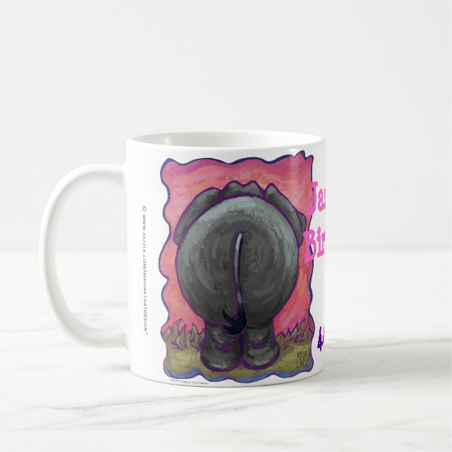 Caneca De Café Centro de Festas Elefante (Esquerda)