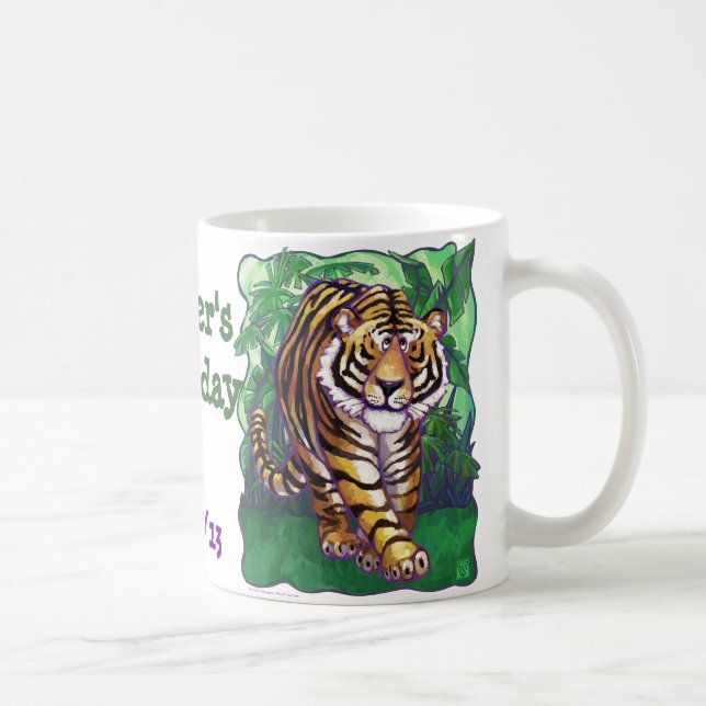 Caneca De Café Centro do Partido Tigre (Direita)