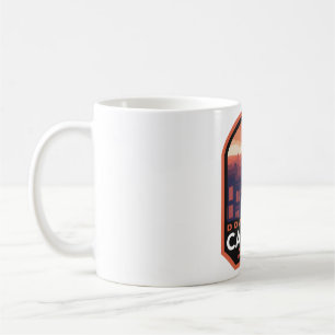 Caneca De Café Centro Histórico de Dakota do Sul de Cantão