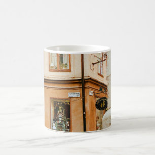 Caneca De Café Centro Histórico de Estocolmo, Gamla Stan, Suécia