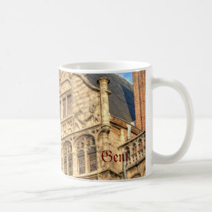 Caneca De Café Centro histórico de Gante, Bélgica viagem