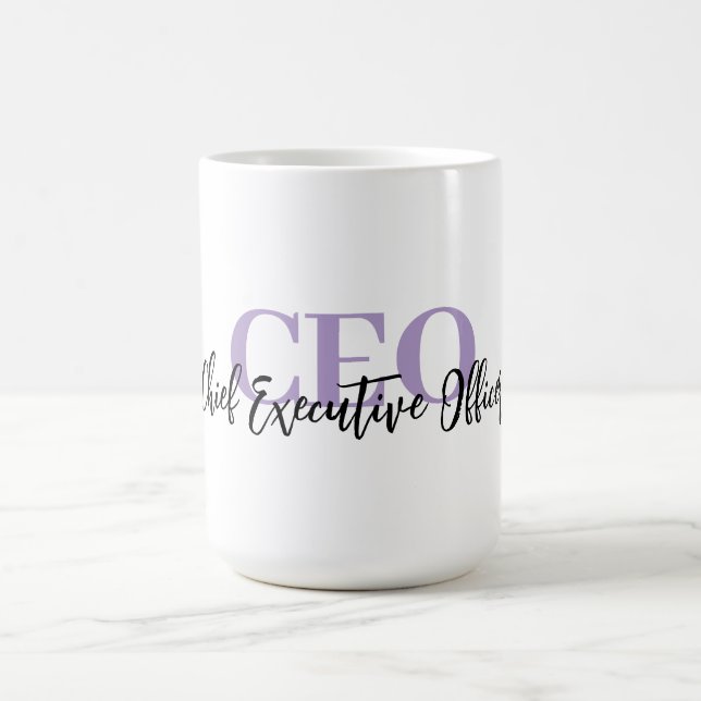 Caneca de Café “CEO” Personalizável — Presente Per (Centro)
