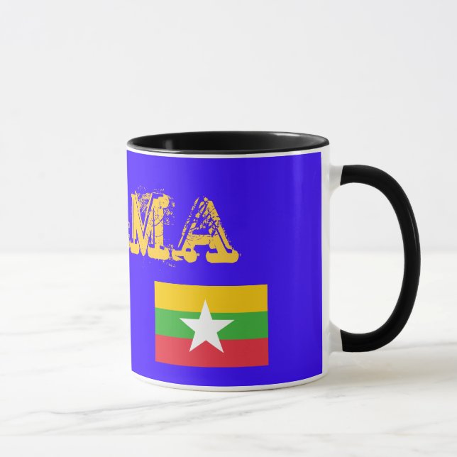 Caneca de café cerâmica de BURMA* (Direita)