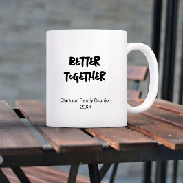 Caneca De Café Cerâmica de Reunião Familiar