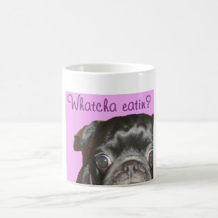 Caneca de café cerâmica de Whatcha Eatin