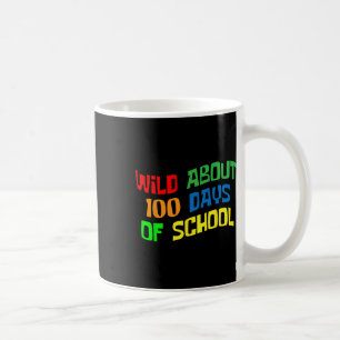 Caneca De Café Cerca de 100 Dias de Escola 100.º Dia de Professor