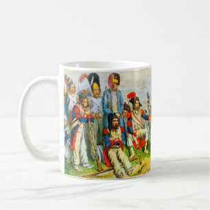Caneca De Café cerca de 1796 soldados de Napoleão