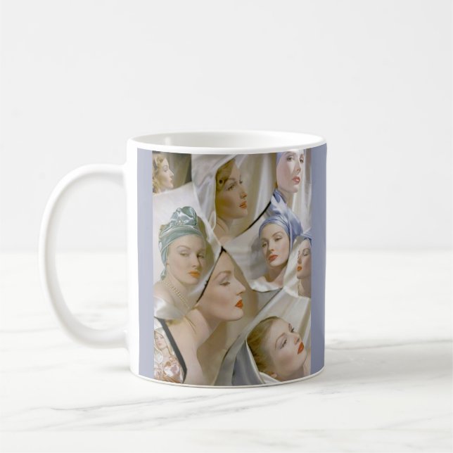 Caneca De Café cerca de 1940 mulheres bonitas (Esquerda)
