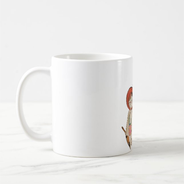 Caneca De Café Cerejas Maldosas (Esquerda)