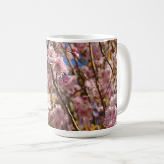 Caneca De Café Cerejeira rosa da primavera