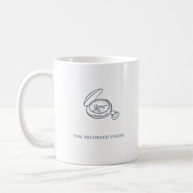 Caneca De Café Cerimônia Civil Casamento não tradicional (Esquerda)
