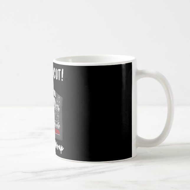 Caneca De Café Cerimônia de Formatura Universitária Cl De 2026 En (Direita)