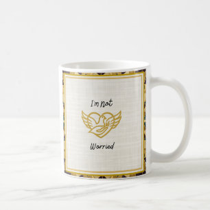 Caneca De Café Certeza Dourada - Mateus 6:25