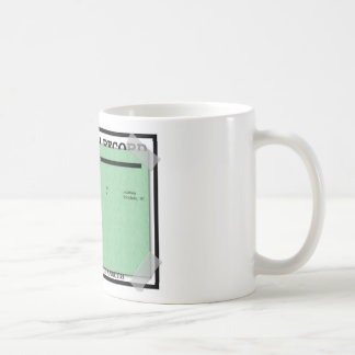 Caneca De Café Certidão de nascimento de Barack Obama