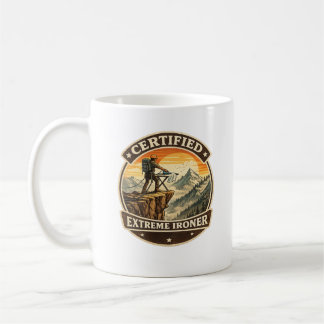 Caneca De Café Certified Extreme Ironer Mountain Adventure Mug