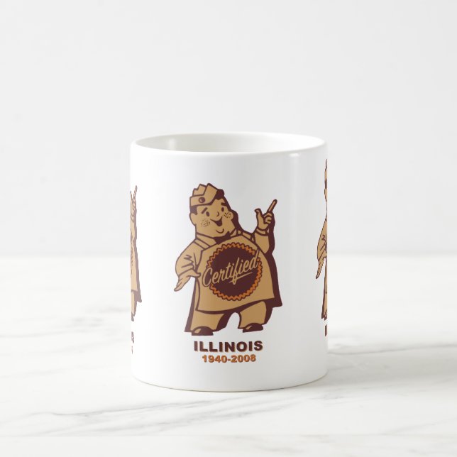 Caneca De Café Certified Grocers of Illinois (Centro)