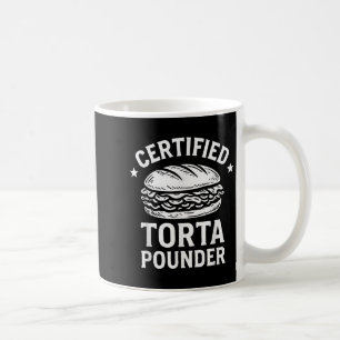 Caneca De Café Certified Torta Pounder Funny Torta Memória Sandwi