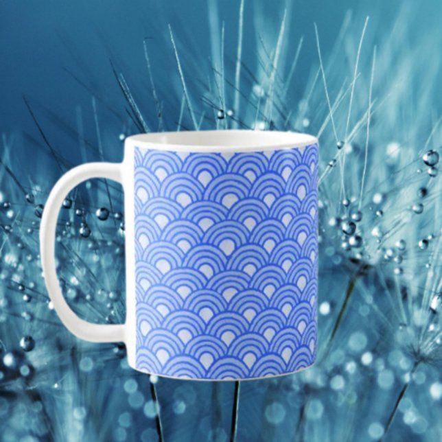 Caneca De Café Cerulean Scales Classic Mug (Criador carregado)