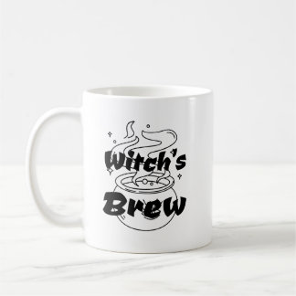 Caneca De Café Cerveja de Caldeirão de Bruxa Preta de Halloween E