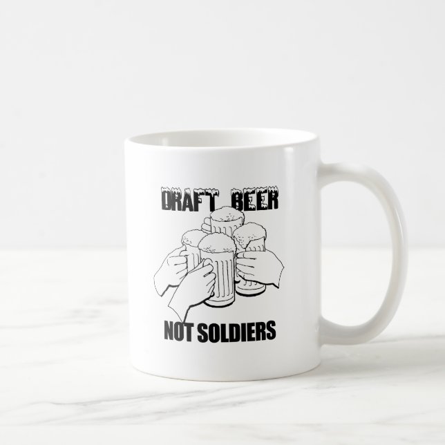 CANECA DE CAFÉ CERVEJA DRAFT. NÃO SOLDADOS. (Direita)